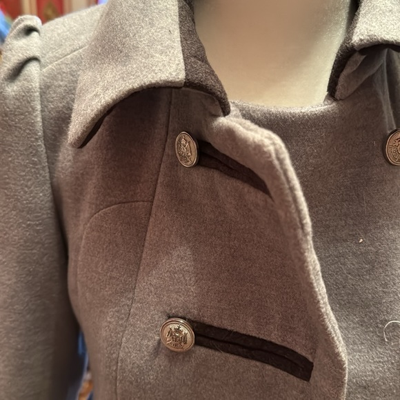 Rothschild wool lined tailored girl coat M(10-12) - Picture 4 of 17